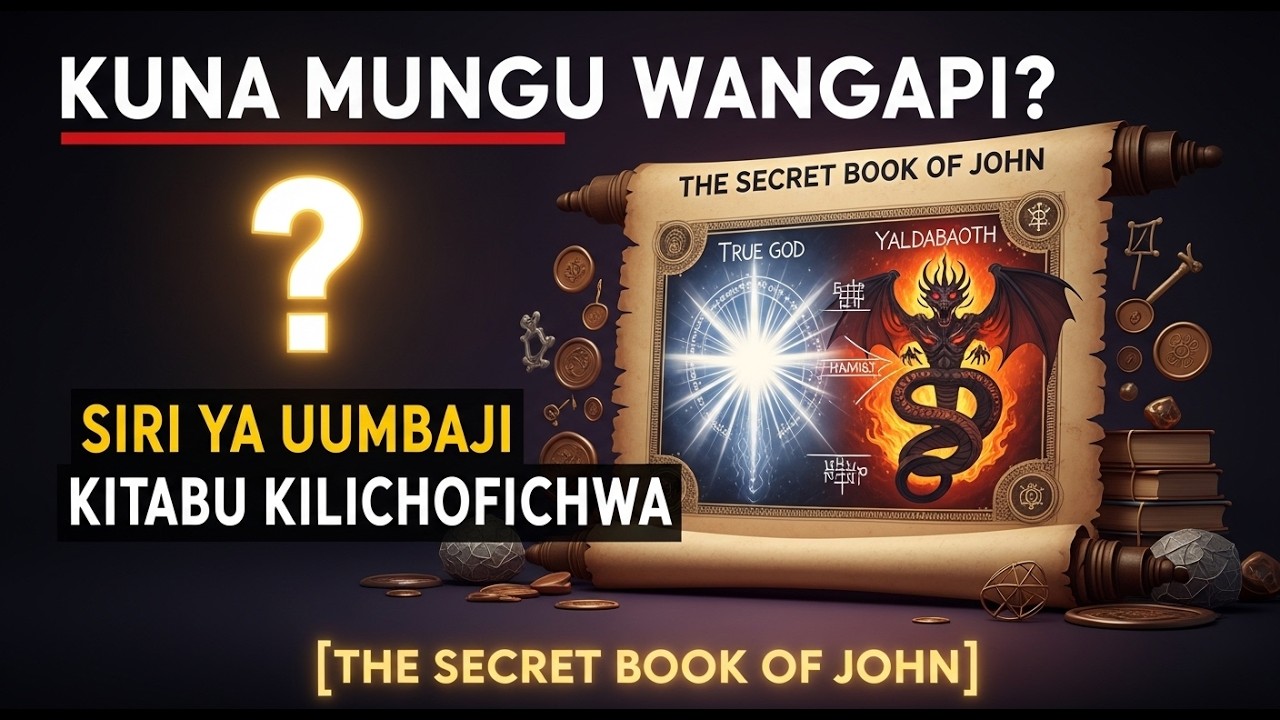 KUNA MUNGU WANGAPI?-SIRI YA UUMBAJI//THE SECRET BOOK OF JOHN. 🔥🔥 #nenokweli #mungu #yaldabaoth