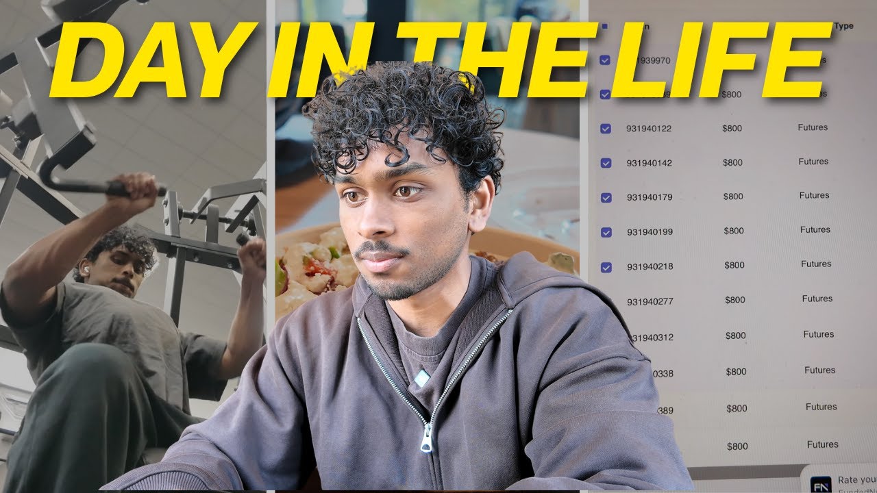 Realistic Day In The Life Of A 19 y/o Day Trader In College ($10,000 PAYOUT)