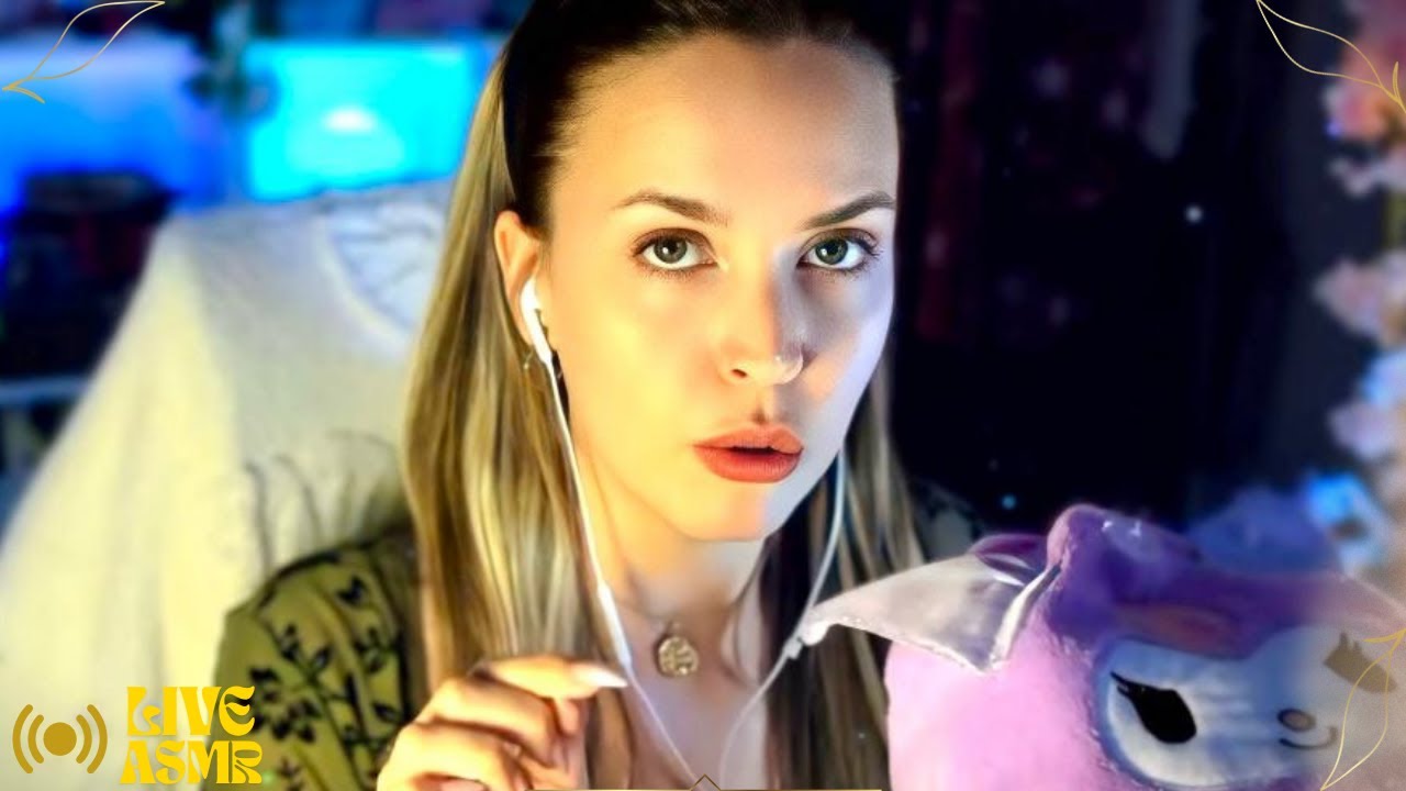 ASMR en DIRECTO para dormir y liberar estrés 🌀 | Sonidos relajantes