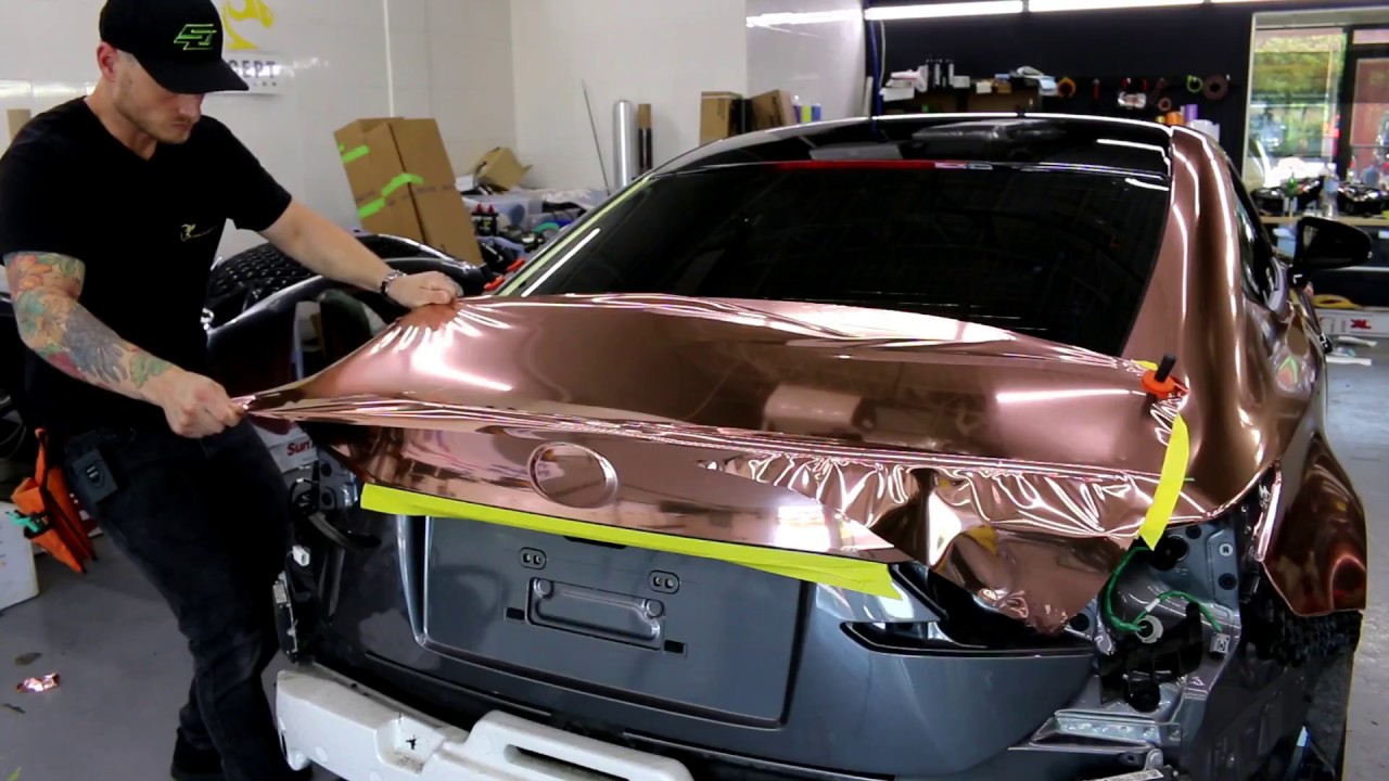 How To EASILY Vinyl Wrap Your Trunk In Two Pieces