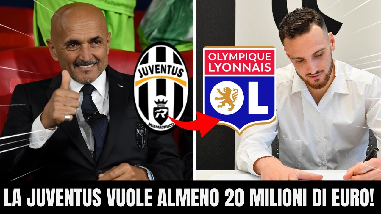 ⚪⚫SPALLETTI VERSO IL RINNOVO? GATTI VIA PER €20 MILIONI? LYON INTERESSATO! OGGI NOVITÀ JUVE!