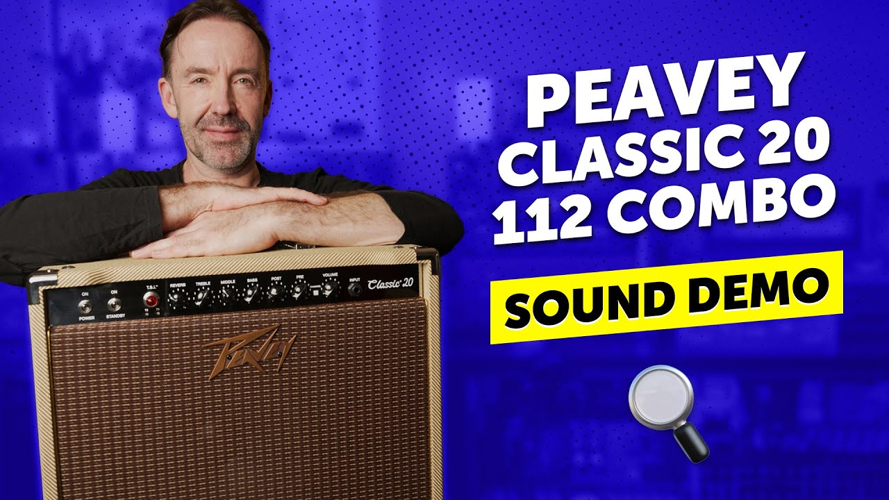 Peavey Classic 20 112 Combo | Sound Demo with Various Playing Styles