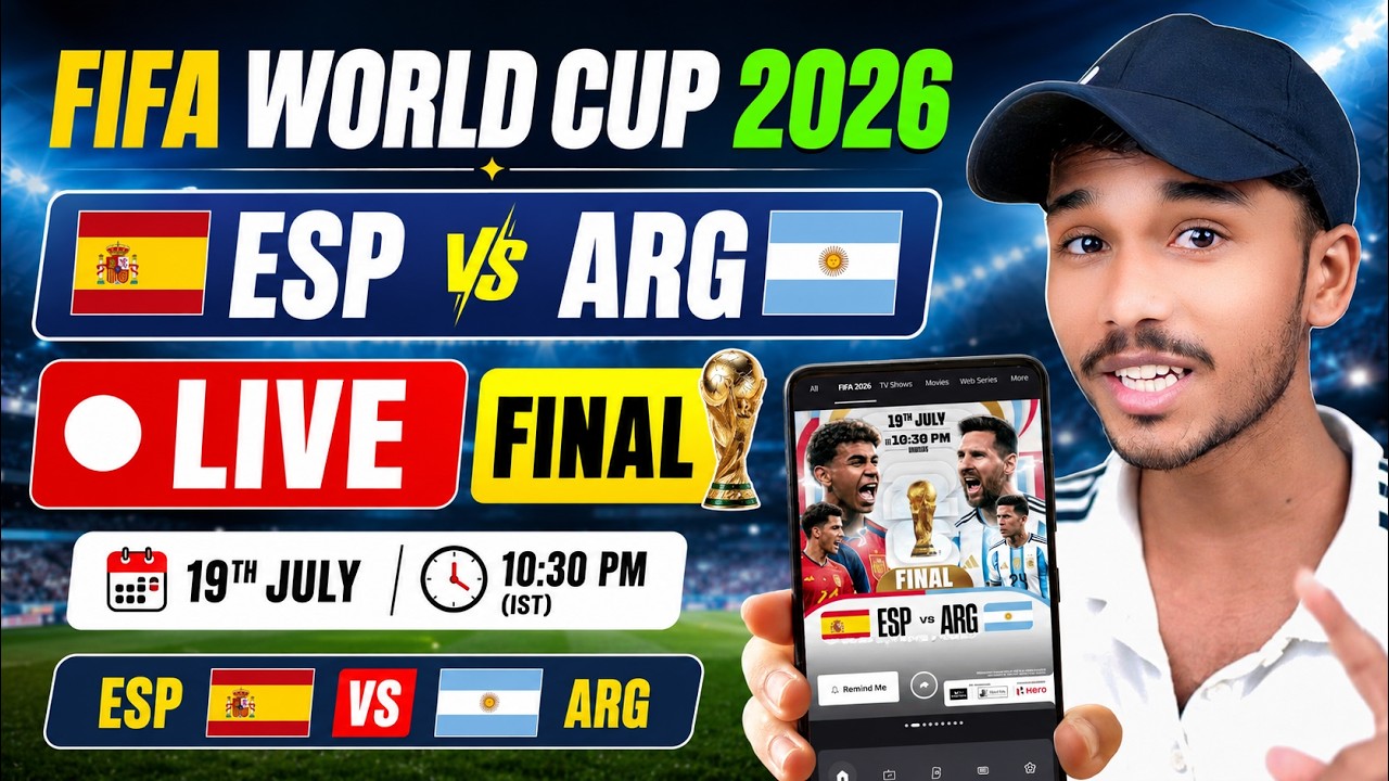 How To Watch Fifa World Cup 2026 In India : Bindass Sikho