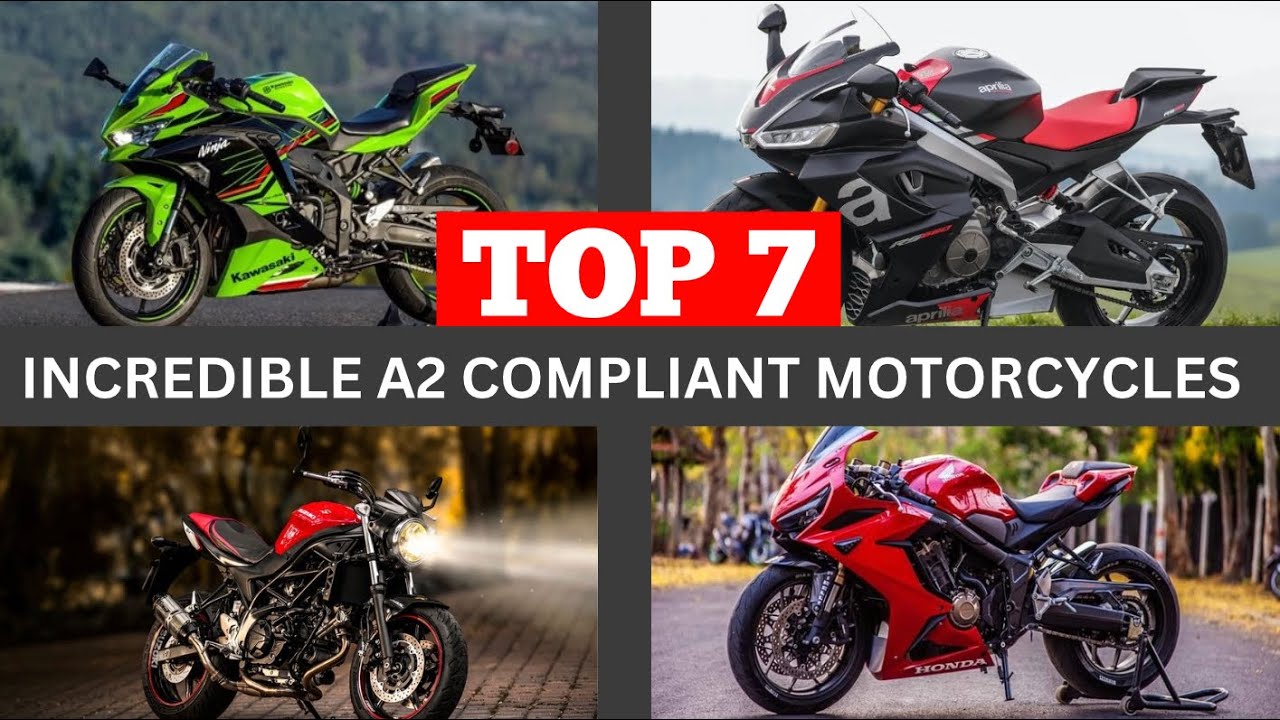 Top 7 A2 License Motorcycles - The Best Bikes for New Riders