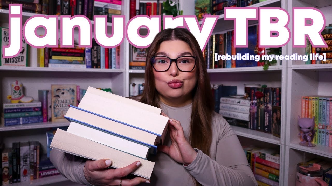 i'm rebuilding my reading life in january (starting with this tbr) 🫧✨