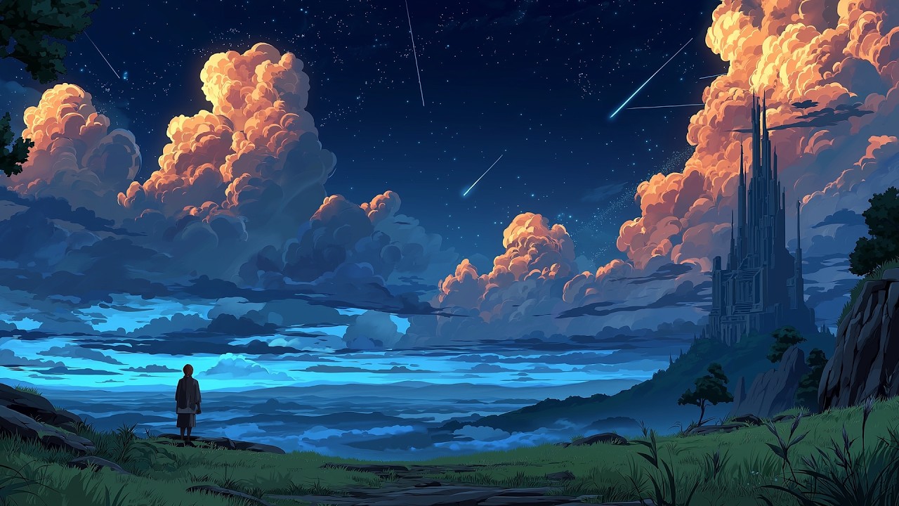Distant Fortress Twilight – Relaxing Medieval Fantasy Music for Study & Contemplation 🌙✨