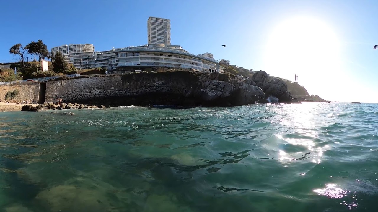 Playa Los Lilenes Conc&oacute;n Chile | VR | 360&ordm; Video | Virtual Reality Oculus Quest 2