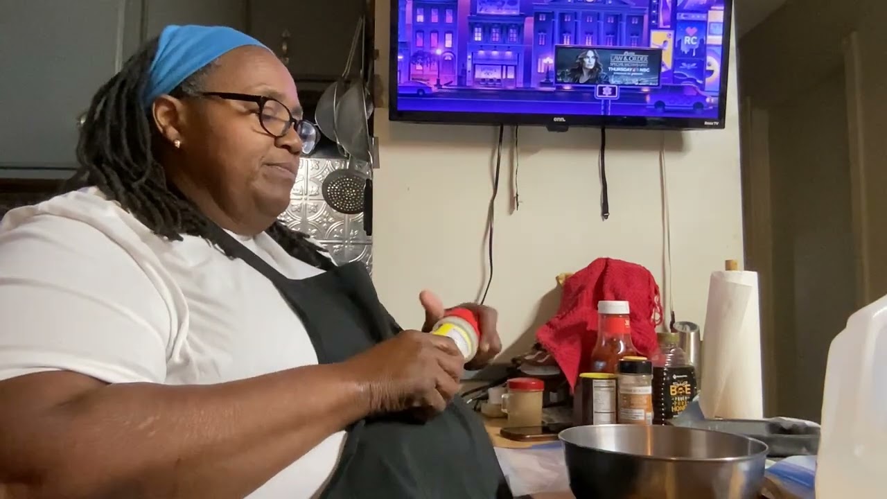 Meatloaf and a sweet potato, healthier seasonings