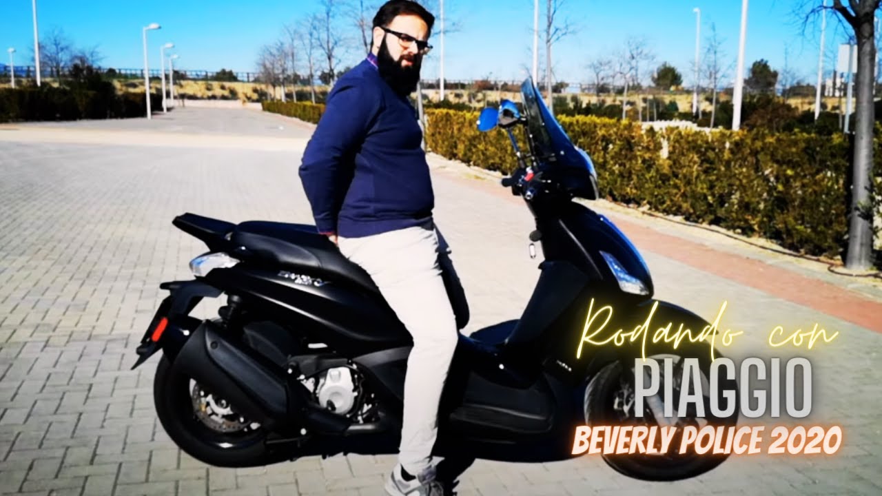 Rodando con la Piaggio Beverly Police 2020 / Scooter / Prueba Moto / SuperMotor.Online / T2 - E04