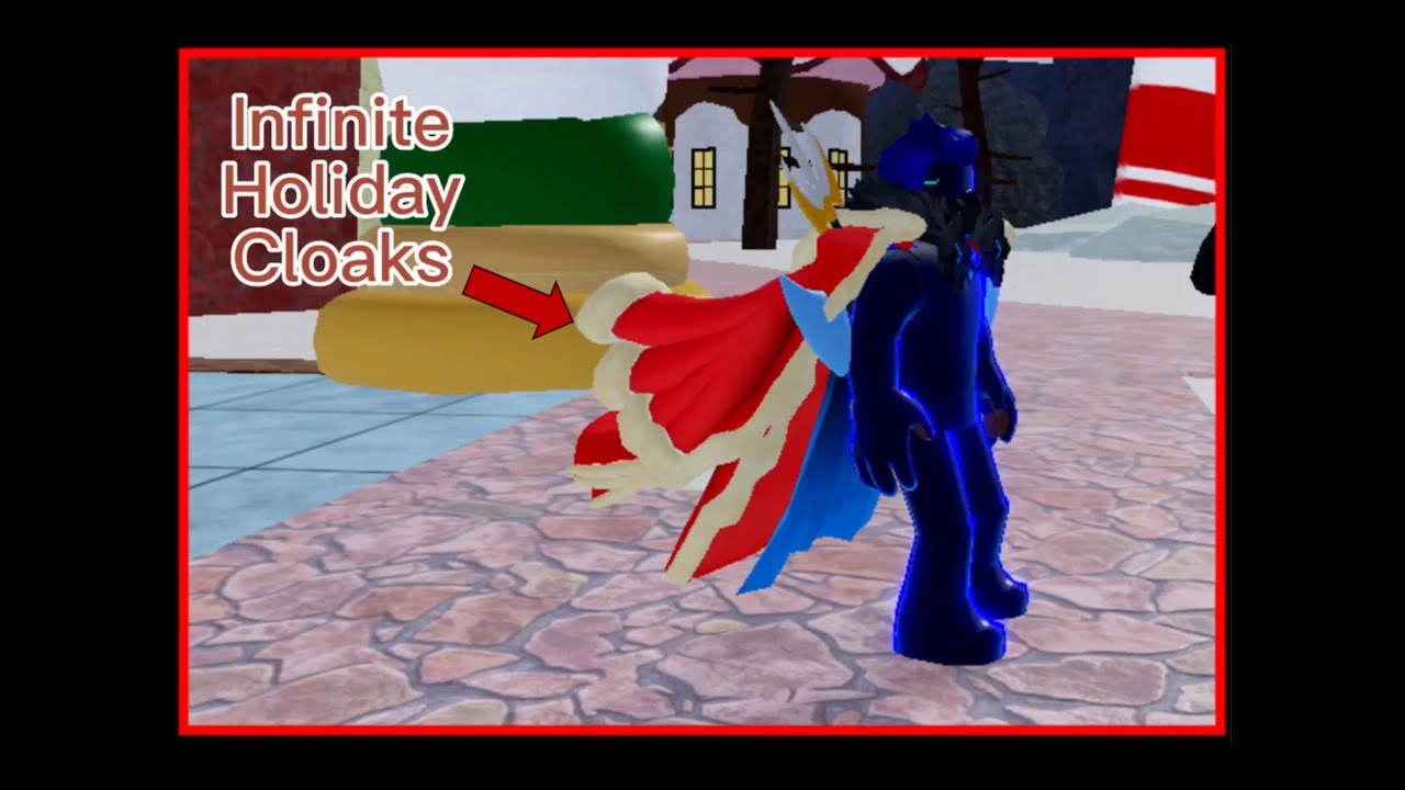 Infinite Holiday Cloak Glitch (Blox Fruits XMAS Update 2022)