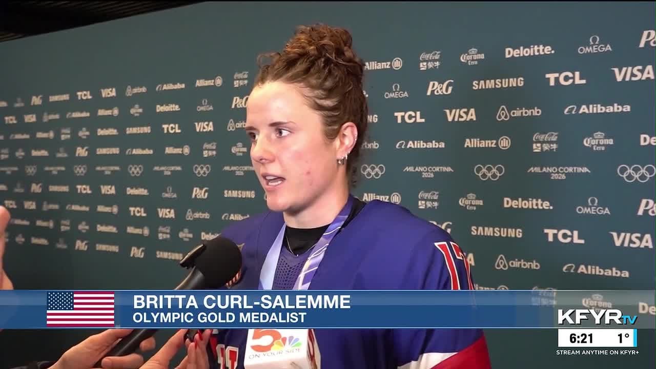 Team USA and Bismarck native Britta Curl-Salemme pull off the ultimate comeback to win gold