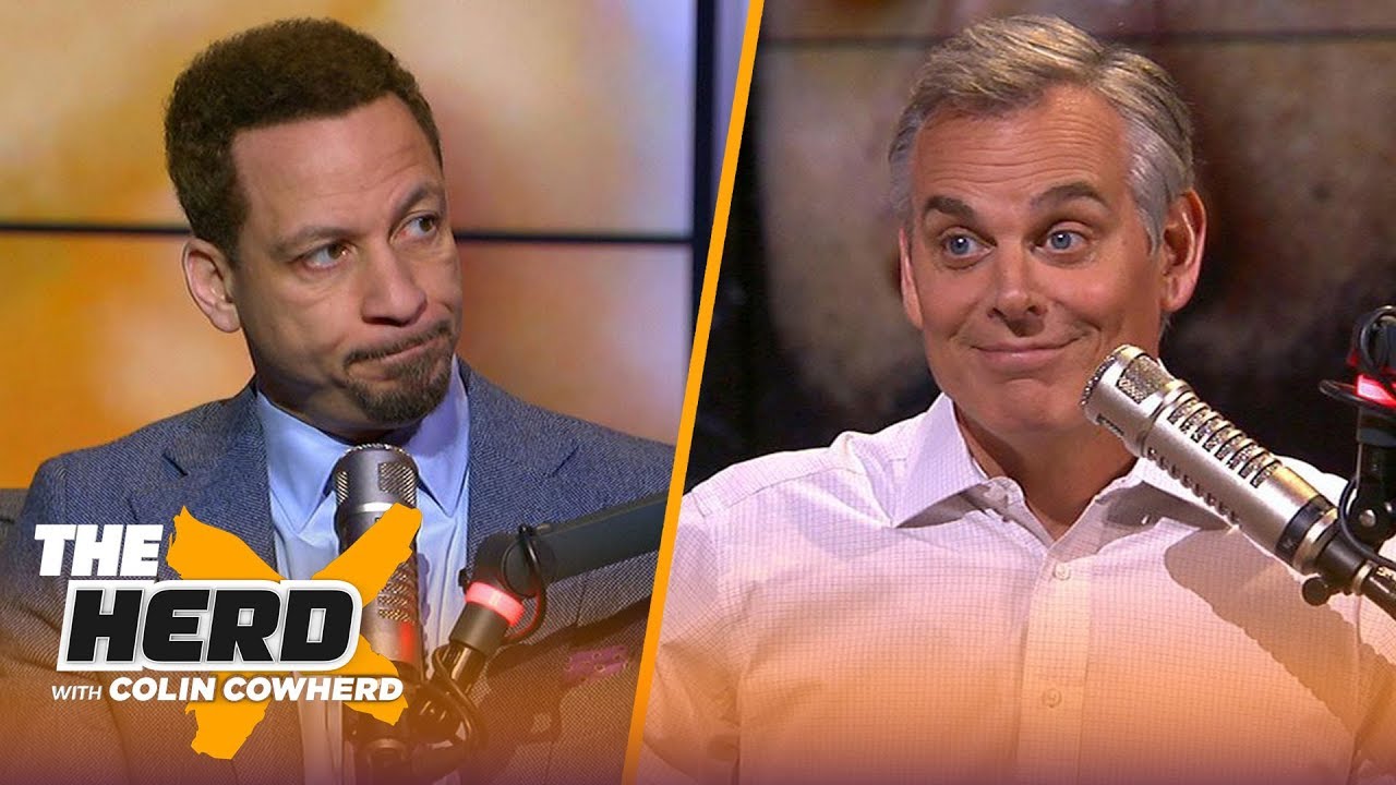 Chris Broussard says Warriors were 'rusty and complacent' in Game 1, talks Rockets | NBA | THE HERD