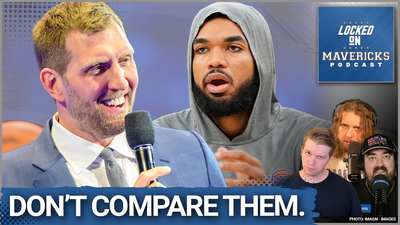 NEVER Compare Dirk Nowitzki to Karl-Anthony Towns... | New York Knicks Finals Reaction