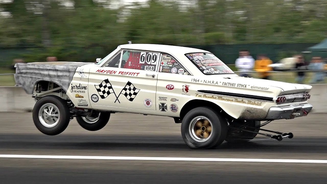 OLD SCHOOL American Muscle Cars RACING at the Drag Strip | RAW V8 SOUNDS