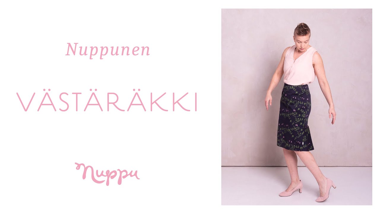 Nuppunen 4: Näin ompelet Västäräkki-hameen