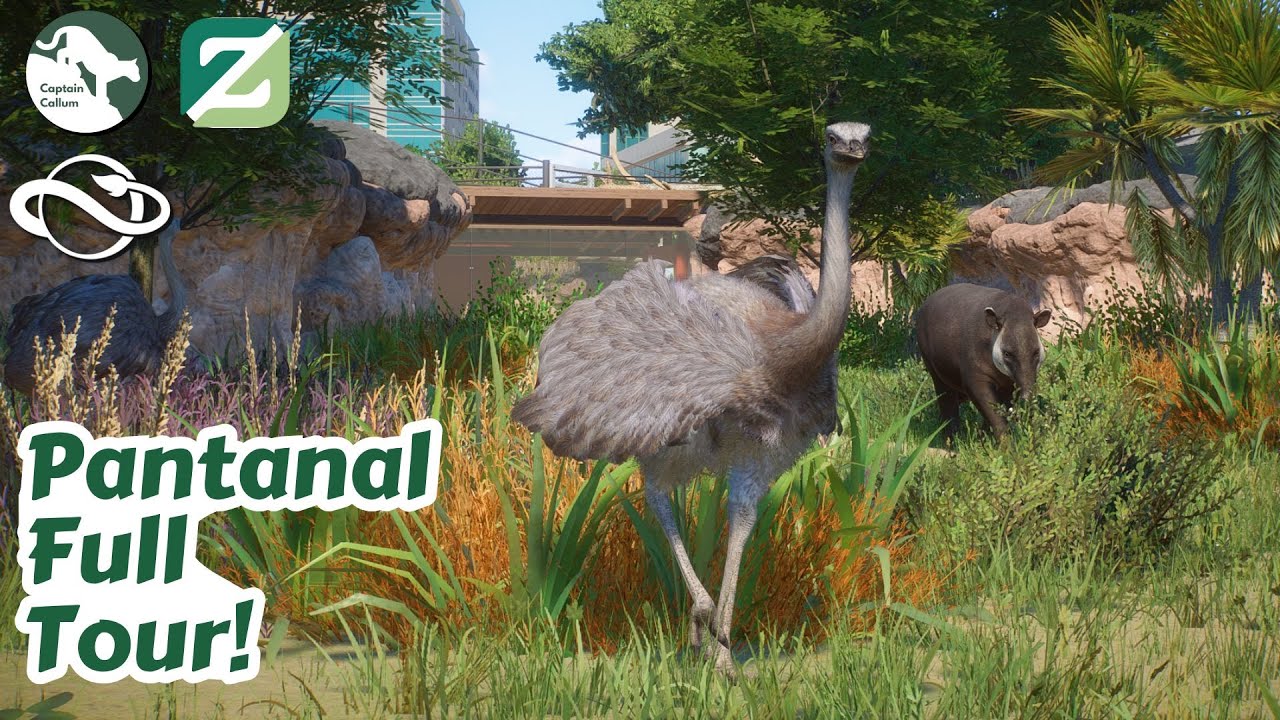 Touring the Lush Wetlands of the America's | Houston Zoo Recreation Ep.26 | Planet Zoo
