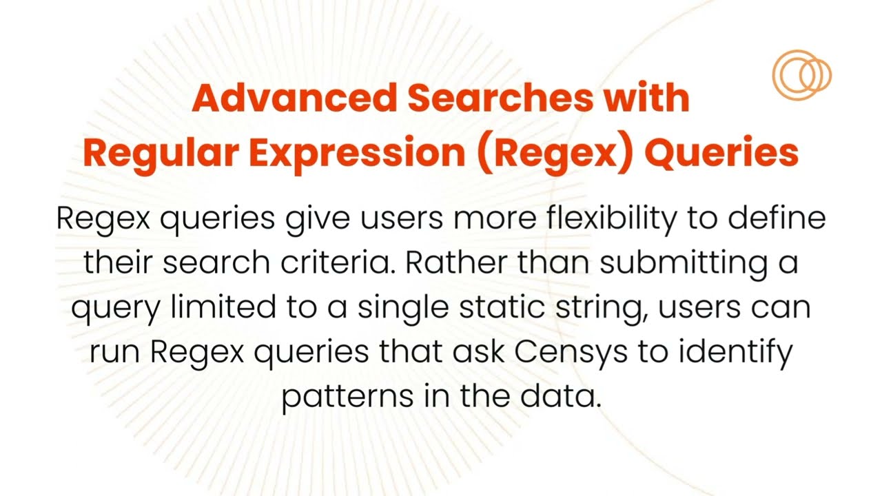 Search Demo: How to Advance Searches with Regex Queries