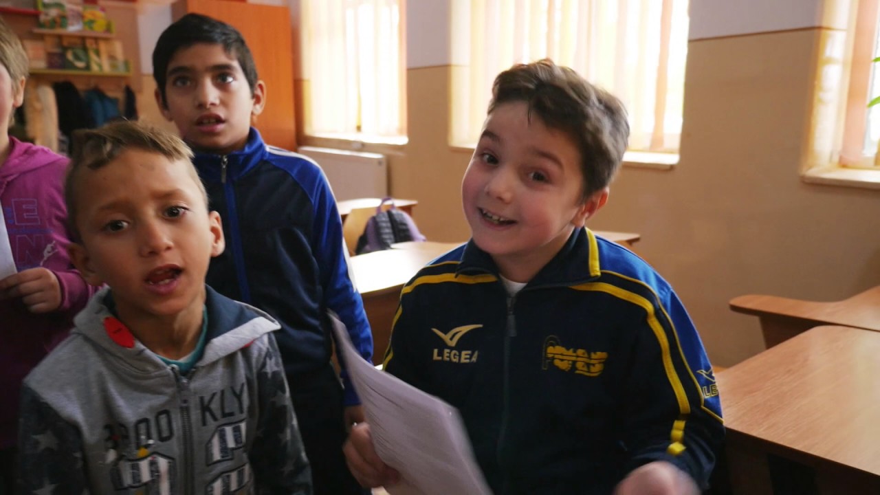 Smiley, în vizită la Școala Gimnazială 