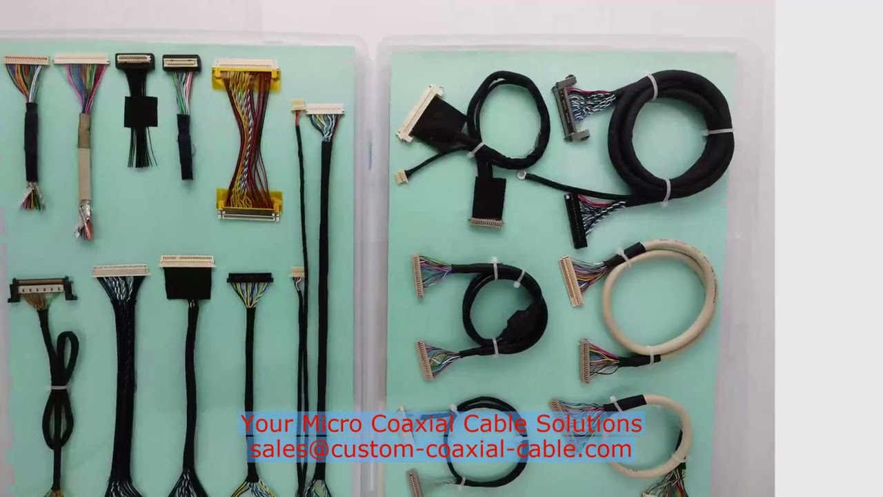 coax cable assembly Poland distributor I-PEX 20525-060E Custom Cable Assembly Solutions jaycar wirin