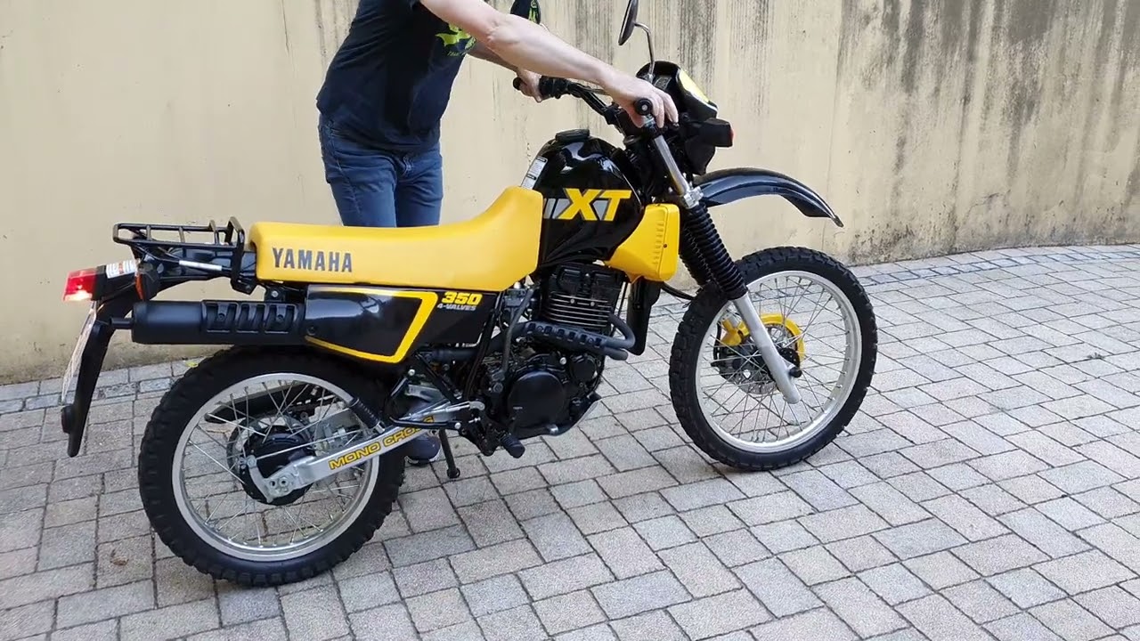 Yamaha XT 350 Start