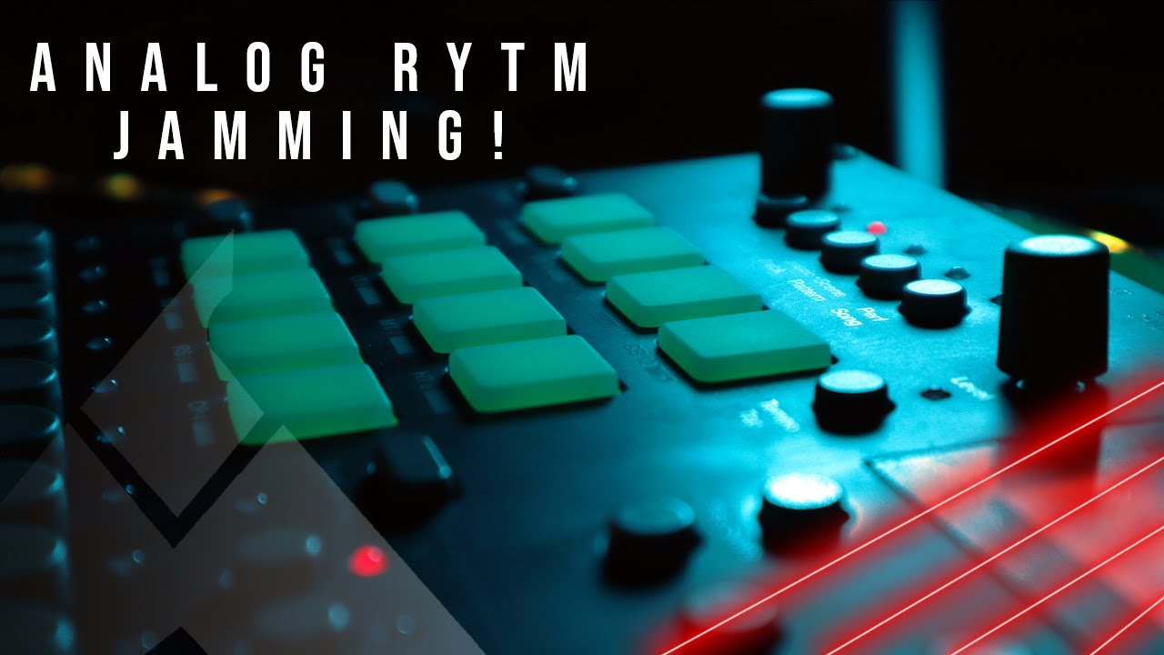 Dj with Elektron Analog RYTM