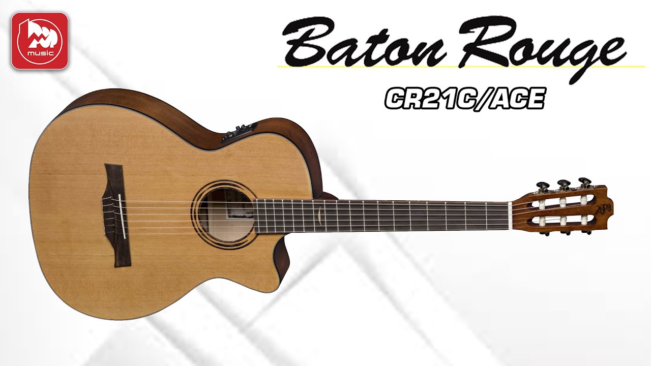 Электроакустическая гитара Baton Rouge CR21C/ACE (матовая отделка с открытыми порами)