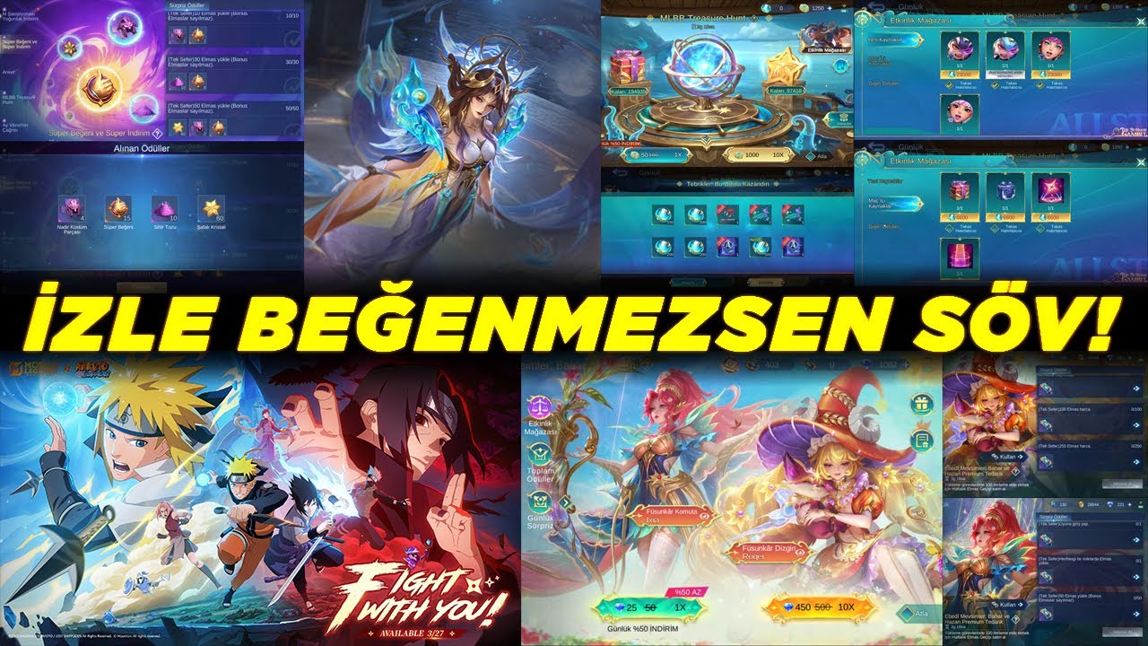 MLBB X NARUTO PART 2 GELİŞ TARİHİ 2026 ALLSTAR LYLIA COVENANT EVENT GELDİ VE DAHASI
