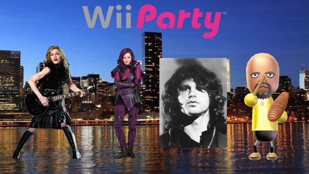 Wii Party - Board Game Island - Madonna Vs Mal Vs Jim Vs Matt (Ep. 303)