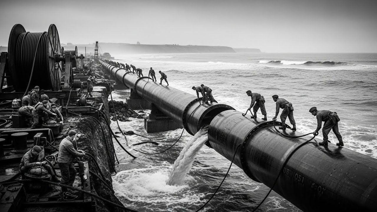 How US Corporals Built PLUTO Pipeline Under Channel—140 Miles Fuel Daily Fueled Normandy Breakout