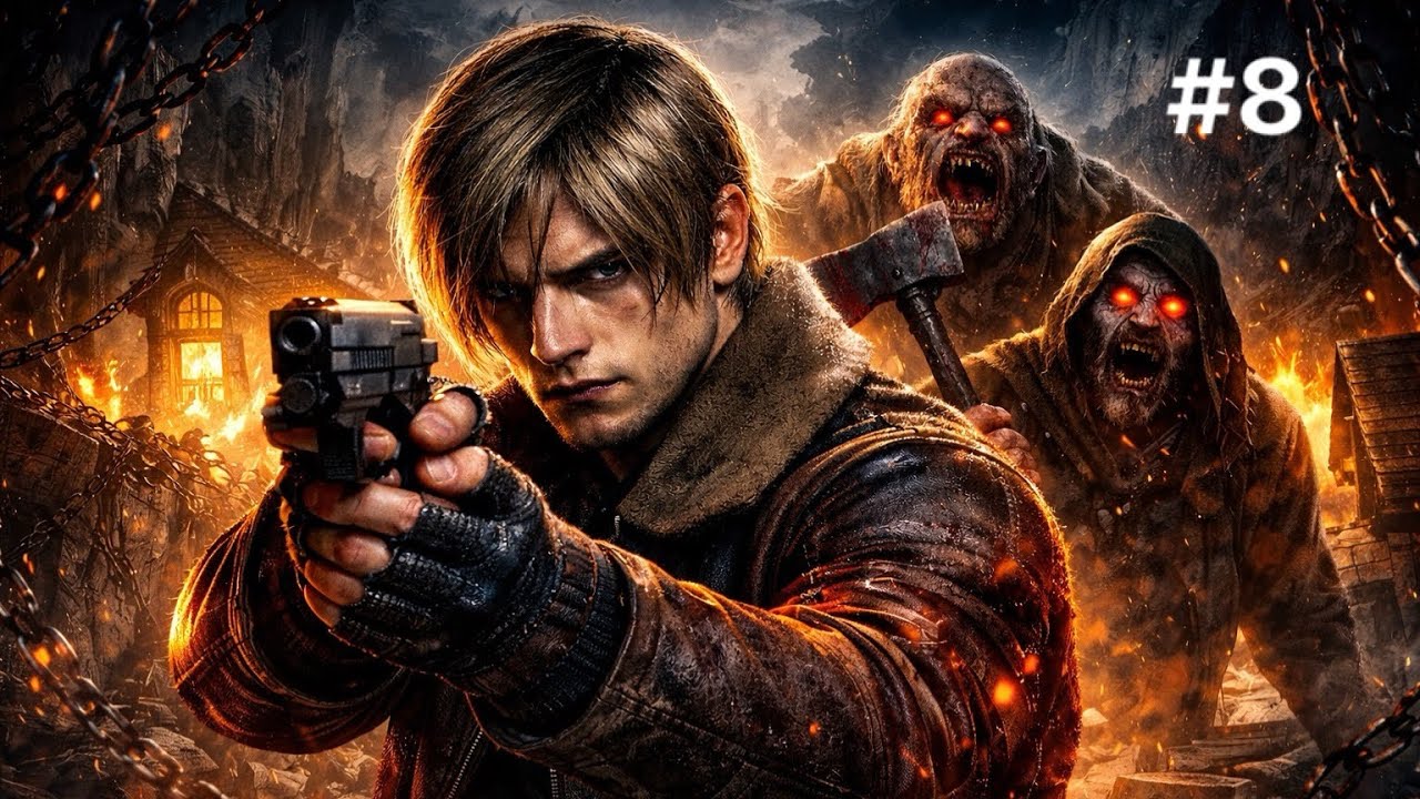 Zagrajmy w Resident Evil 4 Remake #8 Pomóc Od Naszego Nowego Przyjaciela 😅😅