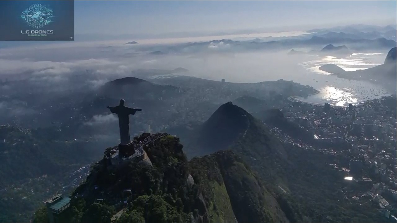 Cristo Redentor: Imagens A&eacute;reas Incr&iacute;veis!