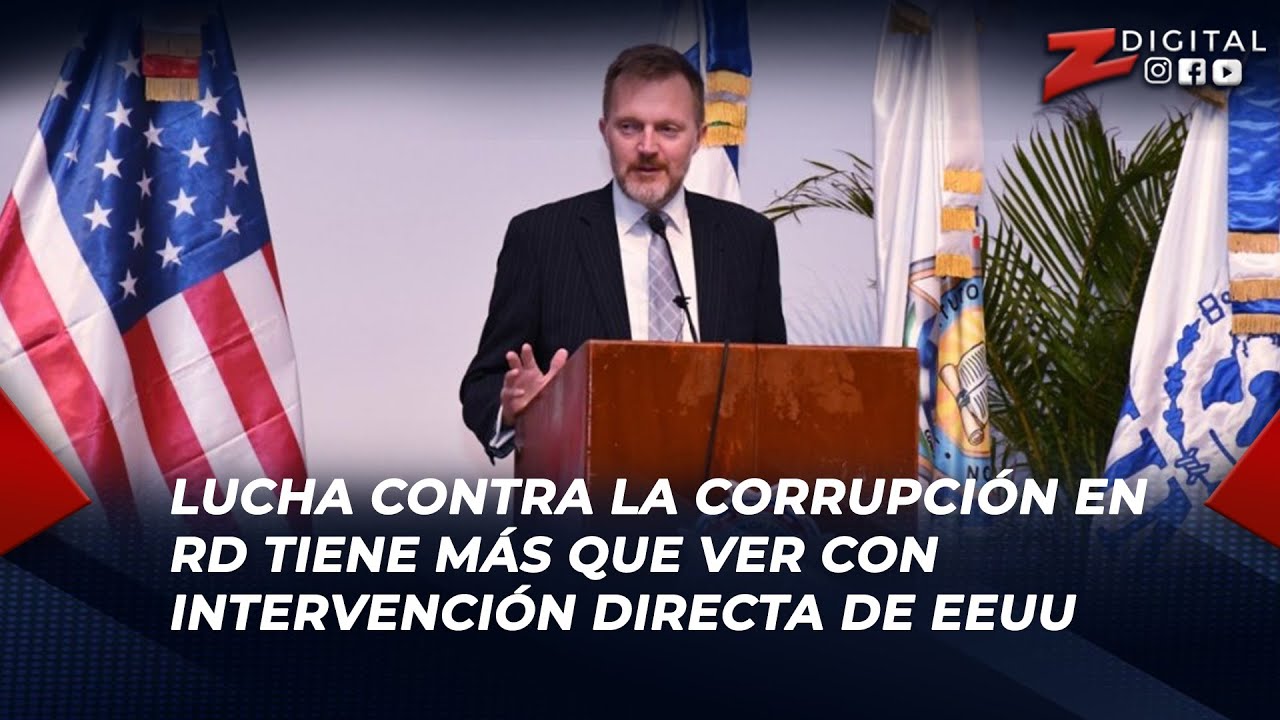 Rosendo Tav&aacute;rez: lucha contra la corrupci&oacute;n en RD tiene m&aacute;s que ver con intervenci&oacute;n directa de EEUU