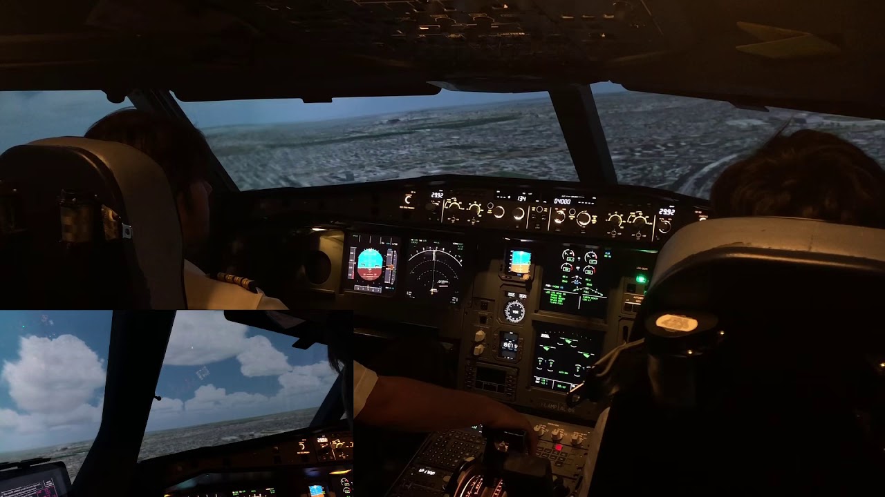 P3DV4 A330  Simulator Rnav 13L JFK