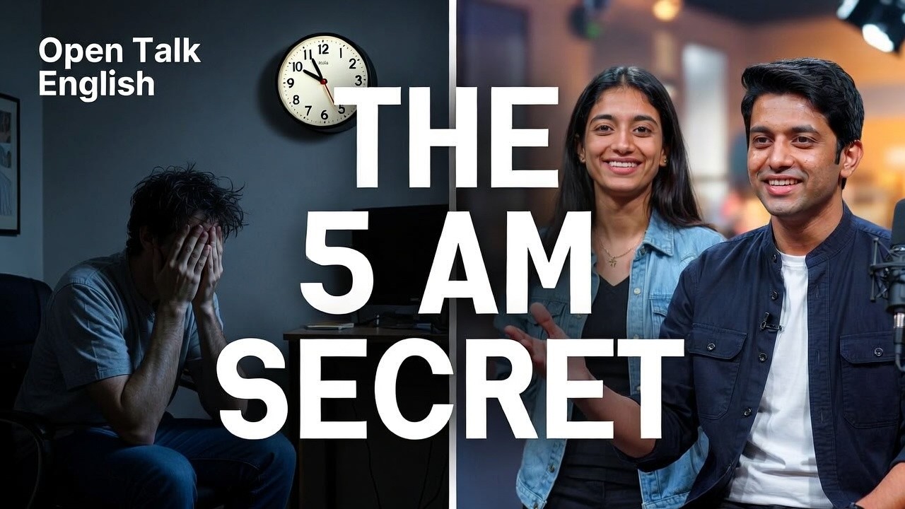 The 5 AM Revolution Master English 5 AM is the Best Time to Learn English #english #englishlearning