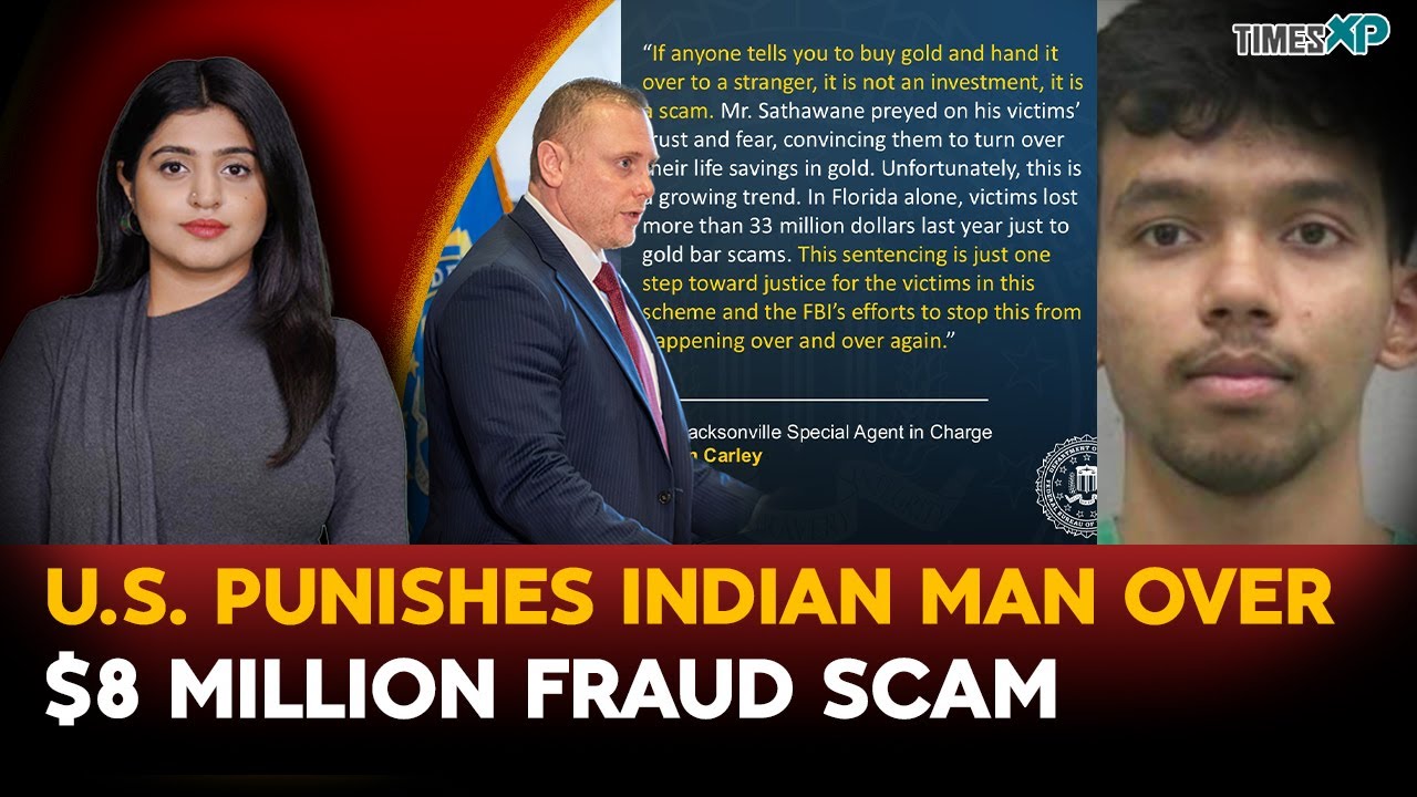 U.S. Punishes Indian Man Over $8 Million Fraud Scam| Indians In The U.S.| Driti Atri Explains