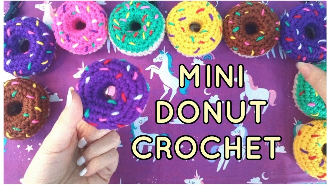 MINI DONUT CROCHET