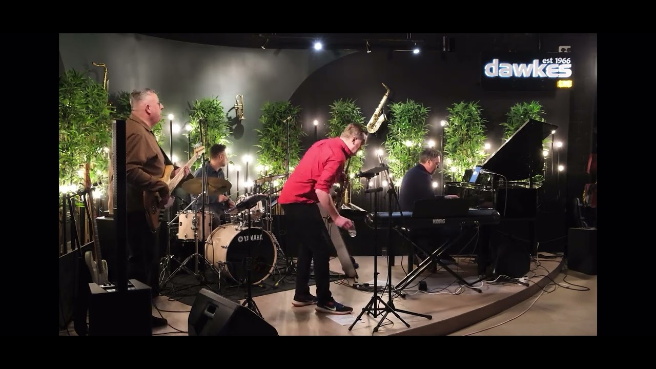 Kieron Garrett Quartet - Tune 88 by Jeff Lorber live at Dawkes Music