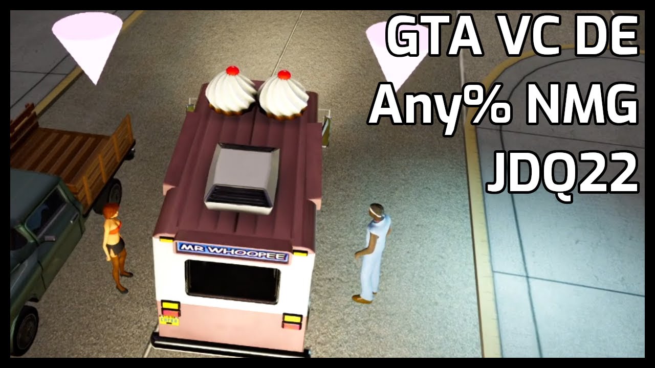 GTA Vice City Definitive Edition Any% No Major Glitches #JDQ22