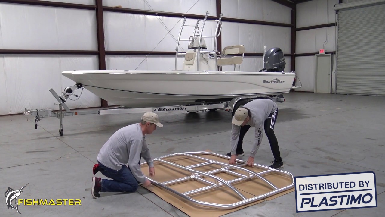 Plastimo | Fishmaster T-top installation (EN)