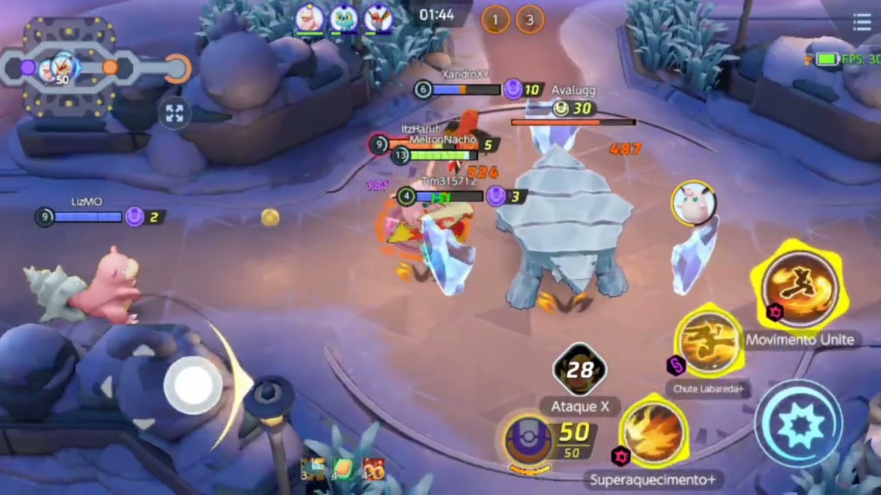 Pokemon Unite: Gameplay de Blaziken