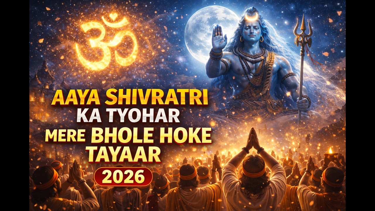 Aaya Shivratri Ka Tyohar | Mere Bhole Hoke Tayaar | Mahadev Bhakti Song 2026 | Har Har Mahadev
