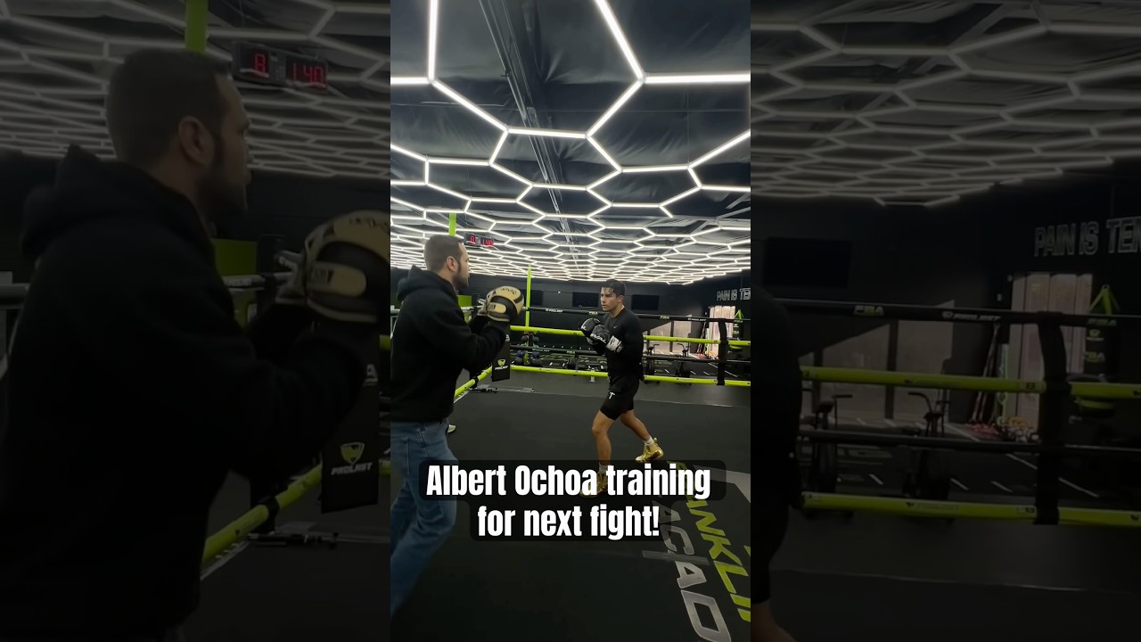Albert Ochoa fight #3 January 20th 