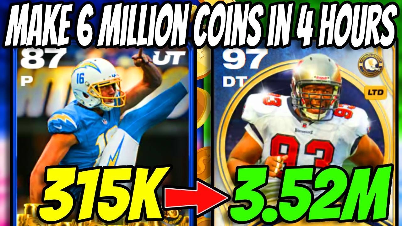 Как я заработал 6 миллионов монет за 4 часа - Madden 26 Ultimate Team