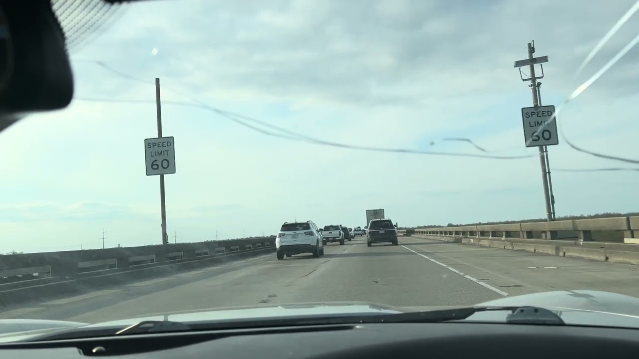 Interstate 10 - Louisiana (Exits 223 to 206) westbound 