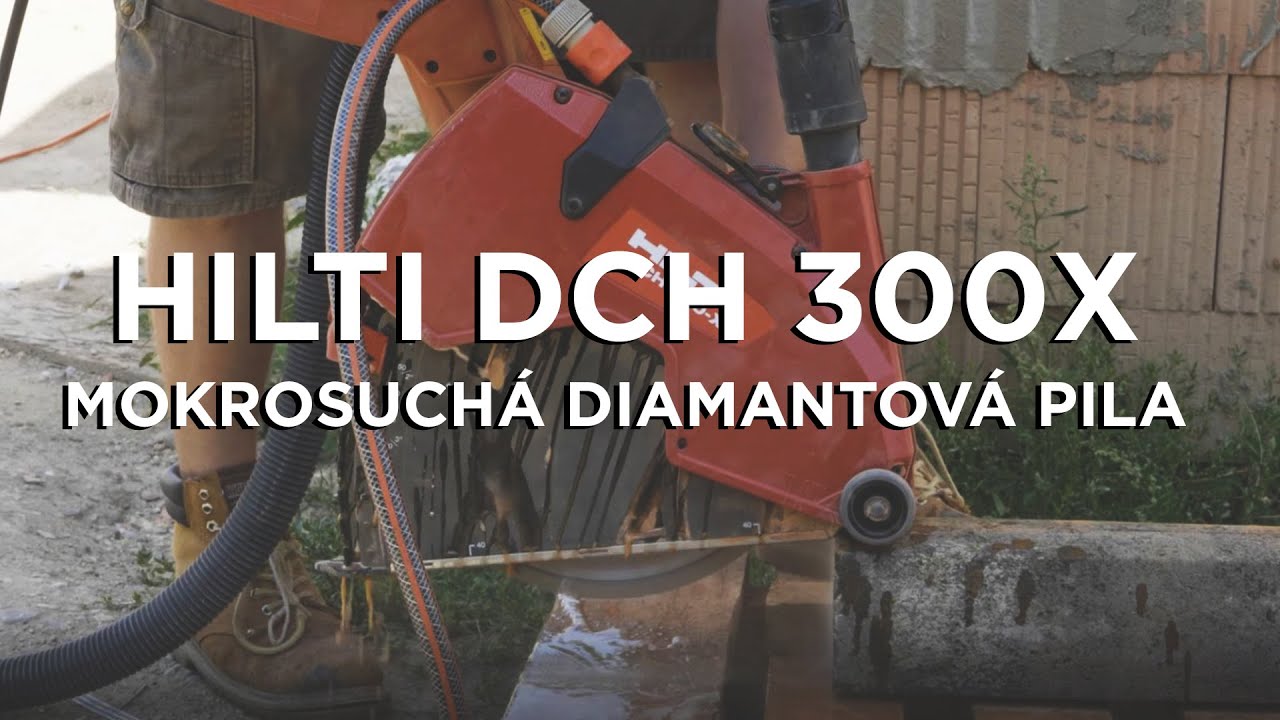Diamantová pila Hilti DCH 300X - 12cm prořez z ruky !!!