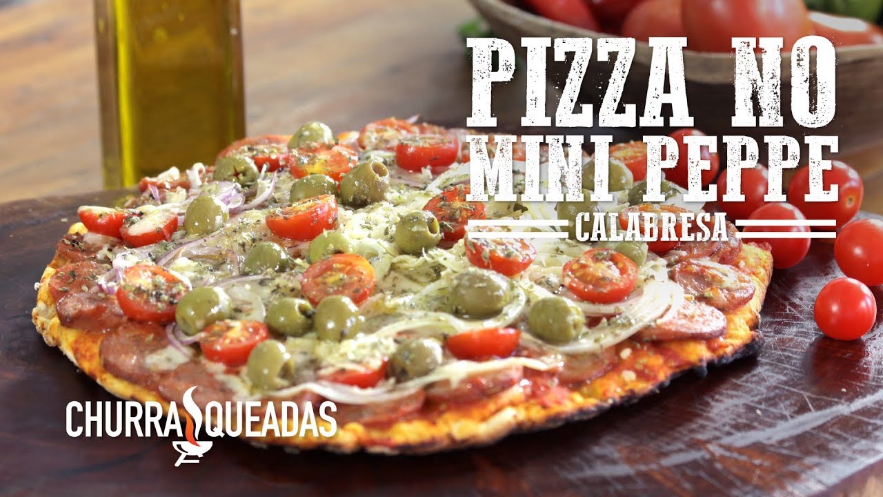 Como Fazer Pizza de Calabresa no Mini Peppe® | Churrasqueadas