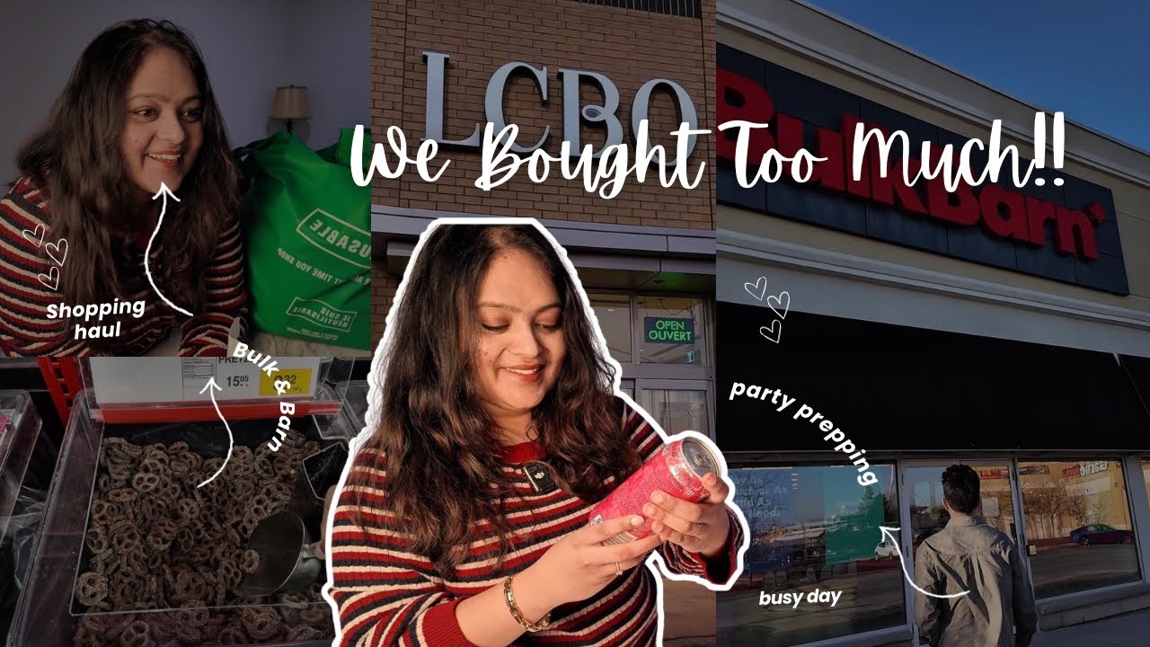 Party Prep Day in Canada 🛍️