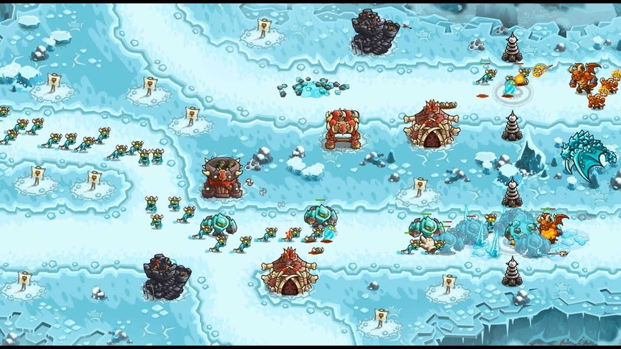Kingdom Rush ReVengeance - Iravocti Glacier Iron (Impossible)