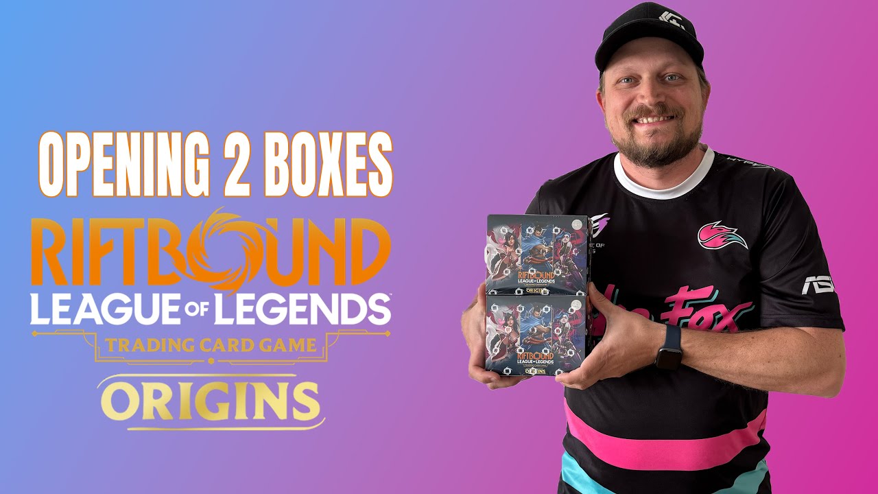 Cracking TWO Boxes of Riftbound Origins! (We Pull Some HEAT)