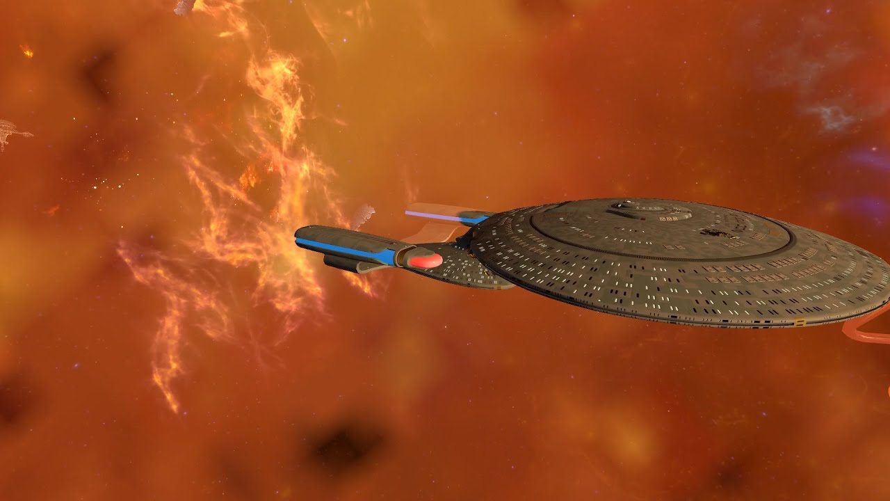 USS Enterprise NCC-1701 D уничтожил куб боргов! Нас трое! Star Trek: Bridge Crew — Red Squadron!